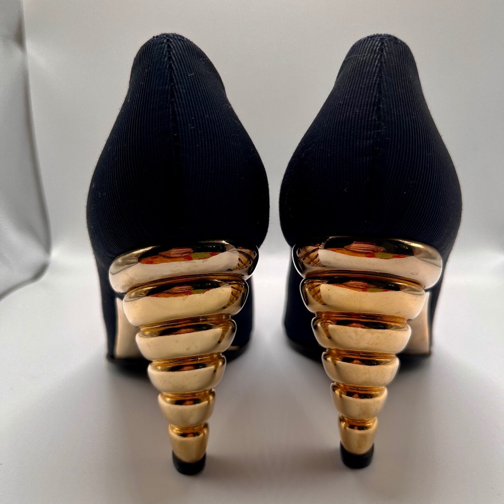 👠 Vintage Walter Steiger heels 37.5  AS NEW